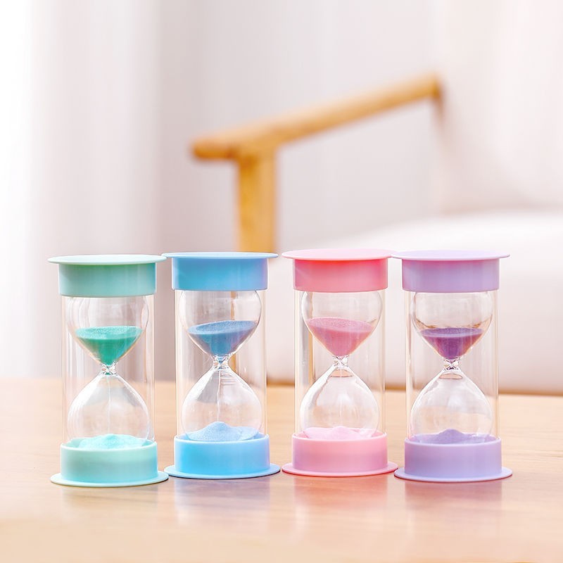 Colorful hourglass