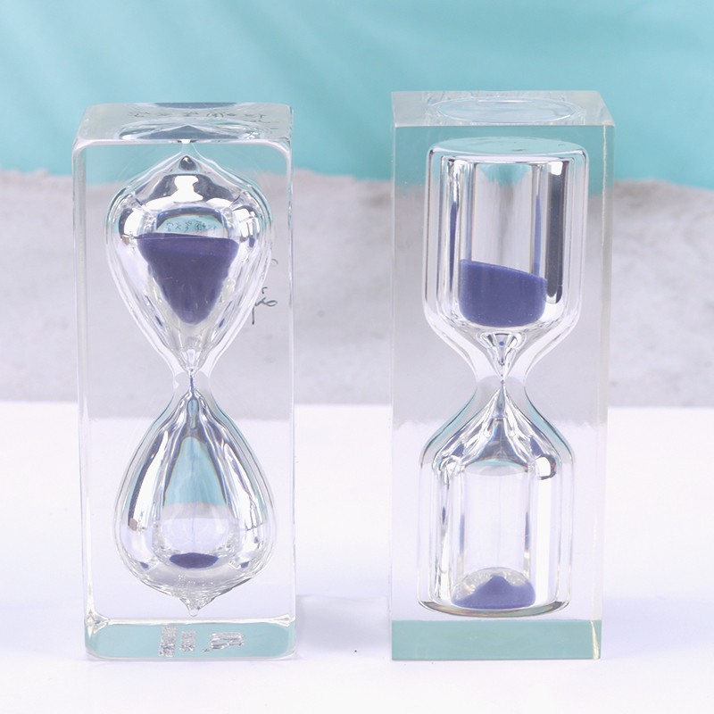 Crystal hourglass