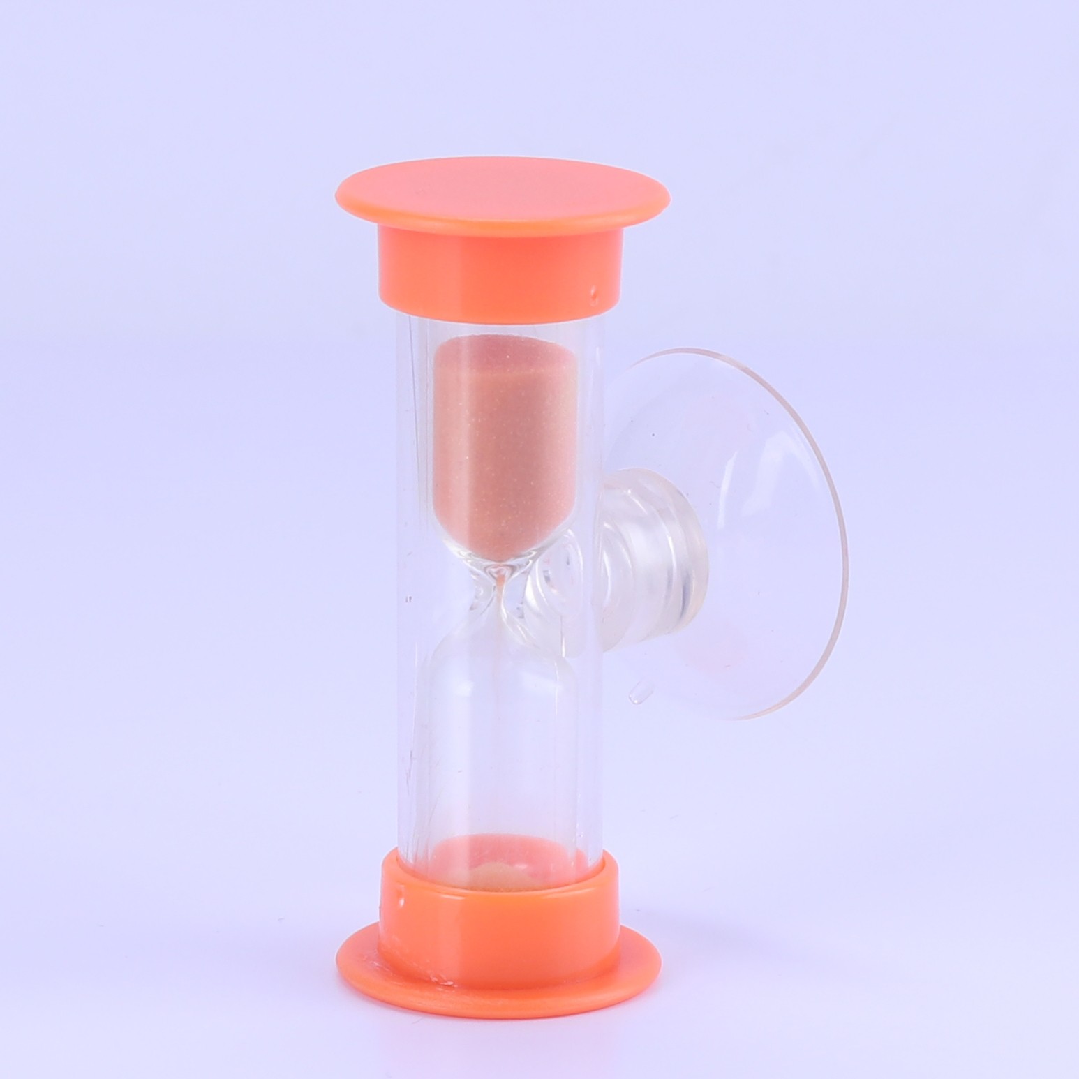 Suction cup hourglass